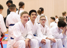 Phönix Cup, Staufen, 2024, Schweiz, Kata, Shukokai Dojo Wetzikon, Caleb Gossweiler, Victor Zakowicz, Janick Kaufmann