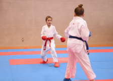Phönix Cup, Staufen, 2024, Schweiz, Kumite, Julia Weiss, Shukokai Dojo Wetzikon, Romina Castioni, Nippon Training Urdorf / Dietikon