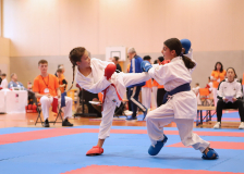 Phönix Cup, Staufen, 2024, Schweiz, Kumite, Shukokai Dojo Wetzikon, Julia Weiss, Maleka Ibrahim