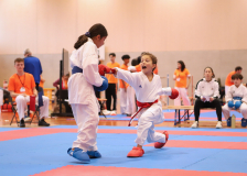 Phönix Cup, Staufen, 2024, Schweiz, Kumite, Shukokai Dojo Wetzikon, Julia Weiss, Maleka Ibrahim