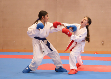 Phönix Cup, Staufen, 2024, Schweiz, Kumite, Julia Weiss, Shukokai Dojo Wetzikon, Aya Haddouche, Maleka Ibrahim