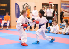 Phönix Cup, Staufen, 2024, Schweiz, Kumite, Shukokai Dojo Wetzikon, Mithusa Rajkumar, Giada Spina, Quirici2020