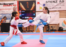 Phönix Cup, Staufen, 2024, Schweiz, Kumite, Shukokai Dojo Wetzikon, Mithusa Rajkumar, Soraya Barrero, Quirici2020