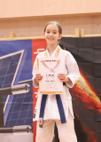 Phönix Cup, Staufen, 2024, Schweiz, Siegerehrung, Shukokai Dojo Wetzikon, Ellie Keller
