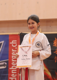 Phönix Cup, Staufen, 2024, Schweiz, Siegerehrung, Karate Club Niko-Wholen, Ana Maria Bozhinov