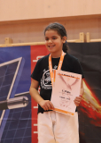 Phönix Cup, Staufen, 2024, Schweiz, Siegerehrung, Lina Libourki, Karate-Do Balsthal