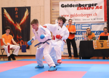 Phönix Cup, Staufen, 2024, Schweiz, Kumite, Shukokai Dojo Wetzikon, Patrick Graf, Leon Gloor, Shinsei Kan Lenzburg