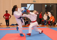 Phönix Cup, Staufen, 2024, Schweiz, Kumite, Shukokai Dojo Wetzikon, Anamarie Anicic, Mayla Fietz