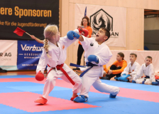 Phönix Cup, Staufen, 2024, Schweiz, Kumite, Shukokai Dojo Wetzikon, Gaetano Diblasi, Wienholz Béla, Shinsei Kan Lenzburg