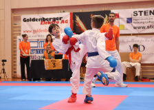 Phönix Cup, Staufen, 2024, Schweiz, Kumite, Shukokai Dojo Wetzikon, Silas Seiler, Josif Kuzmanovski, Karate-Do Balsthal