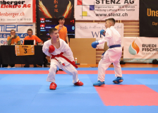 Phönix Cup, Staufen, 2024, Schweiz, Kumite, Shukokai Dojo Wetzikon, Andrei Negara, Neo Fuchs, Karate-Do Balsthal