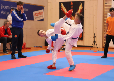 Phönix Cup, Staufen, 2024, Schweiz, Kumite, Shukokai Dojo Wetzikon, Andrei Negara, Neo Fuchs, Karate-Do Balsthal