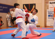 Phönix Cup, Staufen, 2024, Schweiz, Kumite, Shukokai Dojo Wetzikon, Colin McGuinness, Yusuf Kaya, Hayabusa Karate Do Basel