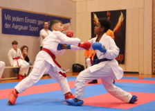 Phönix Cup, Staufen, 2024, Schweiz, Kumite, Shukokai Dojo Wetzikon, Andrei Negara, Hayabusa Karate Do Basel, Fanuel Yemane