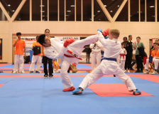 Phönix Cup, Staufen, 2024, Schweiz, Kumite, Shukokai Dojo Wetzikon, Team, Shinsei Kan Lenzburg, Caleb Gossweiler