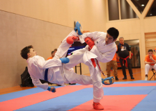 Phönix Cup, Staufen, 2024, Schweiz, Kumite, Shukokai Dojo Wetzikon, Team, Hayabusa Karate Do Basel, Caleb Gossweiler, Jonathan Tiefenauer