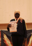 Phönix Cup, Staufen, 2024, Schweiz, Siegerehrung, Hayabusa Karate Do Basel, Issatou Sanneh