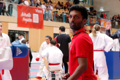 Peraveen Raveendran, 2023, Austrian Junior Open, Salzburg, Walserfeldhalle, Kumite, Coach, Österreich, Shukokai Dojo Wetzikon