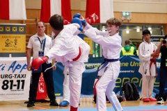 2023, Austrian Junior Open, Salzburg, Walserfeldhalle, Linus Gubler, Kumite, Österreich, Shukokai Dojo Wetzikon