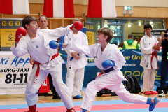 2023, Austrian Junior Open, Salzburg, Walserfeldhalle, Linus Gubler, Kumite, Österreich, Shukokai Dojo Wetzikon