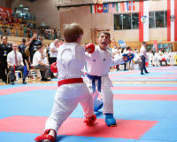 2025, Austrian Junior Open, Salzburg, Österreich, Kumite, Shukokai Dojo Wetzikon, Kjartan Kühl, Karatecenter Reto Kern Kreuzlingen