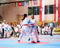 2025, Austrian Junior Open, Salzburg, Österreich, Kumite, Karatedo Lyss-Aarberg, Melina Pulver
