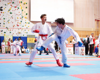 2025, Austrian Junior Open, Salzburg, Österreich, Kumite, Shukokai Dojo Wetzikon, Tobias Riedel, Ahmed Boukrouh, 1.CKKS Traunreut