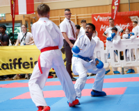 2025, Austrian Junior Open, Salzburg, Österreich, Kumite, Laarushan Sivarasalingam, Shinsei Kan Lenzburg, Ryan Topic, Bayerischer Karate Bund