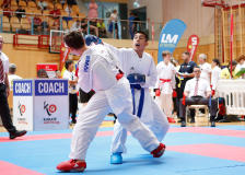 2025, Austrian Junior Open, Salzburg, Österreich, Kumite, Shukokai Dojo Wetzikon, Caleb Gossweiler