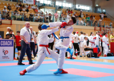 2025, Austrian Junior Open, Salzburg, Österreich, Kumite, Shukokai Dojo Wetzikon, Noah Maurer