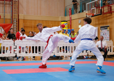 2025, Austrian Junior Open, Salzburg, Österreich, Kumite, Shukokai Dojo Wetzikon, Elia Ochsner, Matteo Scotto di Marrazzo, Leoni di San Marco