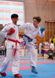 2025, Austrian Junior Open, Salzburg, Österreich, Kumite, Shukokai Dojo Wetzikon, Karl Ravas, Elia Roncagalli, Karatedo Lyss-Aarberg