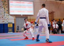 2025, Austrian Junior Open, Salzburg, Österreich, Kumite, Prijam Gashi, Klubi i Karatese YLLI, Leonardo Mateus Gomes, Karateschule Sursee