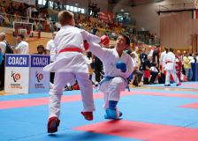 2025, Austrian Junior Open, Salzburg, Österreich, Kumite, Shukokai Dojo Wetzikon, Colin McGuinness