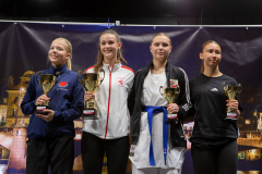 Pokale,Kumite,Siegerehrung,Basel,2026,International Basel Open Masters,Petra Stanojcic,LV Hessen,Sif Kyllesbech,Kirana Podlaszewska,Dana Wybraniec,ITOSU-KAI BOSATSU,GERMANY,TEAM FIGHTCLUB WESTERWALD