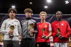 Pokale,Kumite,Siegerehrung,Basel,2026,International Basel Open Masters,Bijan Azadi,KARATE ACADEMY,NEUCHÂTEL KARATÉ-DO,KARATE DOJO CHIKARA CLUB ERFURT E.V.,PLANOISE KARATE ACADEMY BESANCON - FRANCE,Iyad ben Hareez,Till Drehmann,Ismaël Sylla