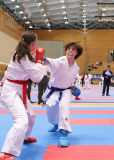 2024, Berlin Open, Berlin, Deutschland, Kumite, Shukokai Dojo Wetzikon, Gianna Dalla Lana, Vigga Rasmussen, ISHOEJ KARATE KLUB