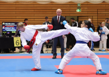 2024, Berlin Open, Berlin, Deutschland, Kumite, Julia Fischer, Karate Club Nord e.V., ISHOEJ KARATE KLUB, Sila Akbulut
