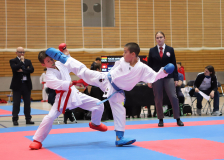 2024, Berlin Open, Berlin, Deutschland, Kumite, Shukokai Dojo Wetzikon, Colin McGuinness, KARATE-SCHULE NIPPON BREMERHAVEN E.V., Marlon Focke