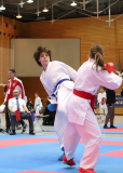 2024, Berlin Open, Berlin, Deutschland, Kumite, Shukokai Dojo Wetzikon, Gianna Dalla Lana, Maia Gisserup, ISHOEJ KARATE KLUB