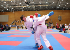 2024, Berlin Open, Berlin, Deutschland, Kumite, Shukokai Dojo Wetzikon, Gianna Dalla Lana, Maia Gisserup, ISHOEJ KARATE KLUB
