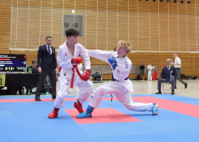 2024, Berlin Open, Berlin, Deutschland, Kumite, Shukokai Dojo Wetzikon, Matteo Scagnetti, Elias Janott, KARATE DOJO CHIKARA CLUB ERFURT E.V.