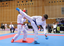 2024, Berlin Open, Berlin, Deutschland, Kumite, Shukokai Dojo Wetzikon, Melvin Kunz, Ilja Stecker, SSV Nübbel