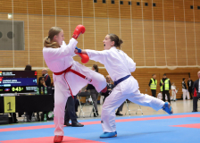 2024, Berlin Open, Berlin, Deutschland, Kumite, Shukokai Dojo Wetzikon, Lenya Lawrenz, Celine Eck, LV Brandenburg