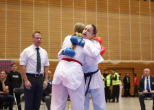 2024, Berlin Open, Berlin, Deutschland, Kumite, Shukokai Dojo Wetzikon, Lenya Lawrenz, Celine Eck, LV Brandenburg