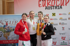 Eurocup,Kumite,Siegerehrung,Österreich,Almina Arifagic,Quirici2020,Austria,Mittersill,Pinzgau,Karate Leistungszentrum Pinzgau,2026,Mugen,Jessica Gášparová,Sarah Kemetinger,Adela Medič,DRUŠTVO ZA KARATE CELJE