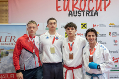 Eurocup,Kumite,Siegerehrung,Österreich,Karate Do Brugg,KARATE VORARLBERG,Ilario Solazzo,Austria,Mittersill,Pinzgau,SEIWAKAI TEAM,2026,KARATE KLUB KOVINAR MARIBOR,Luca Thierbach,Luka Rola,Pascal Platisa