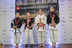 KARATE EMME,Elli Binder,Neva Spicher,KARATE - CLUB SENSE DÜDINGEN - RIFFENMATT,Rajana Hyda,SHORIN RYU KARATE DO KLOTEN,Giusy Lanciano,Kata,Siegerehrung,Basel,Switzerland,2026,International Swiss Junior Open