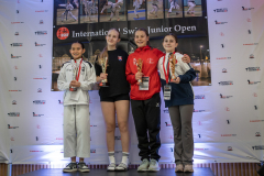 IPPON KARATÉ CLUB TIVOLI GENÈVE,ISLA PRESTON RICO,RYUEI-RYU KARATE SUISSE,Enna Hukic,EKTS VD LAUSANNE SWISS,Chloe TON THAT,Natalie Dusa,Siegerehrung,Basel,Karate Klub TRIUMPH,Switzerland,2026,International Swiss Junior Open