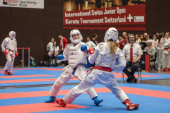 Kumite,Basel,Zoe Keller,Shukokai Dojo Wetzikon,Switzerland,2026,International Swiss Junior Open